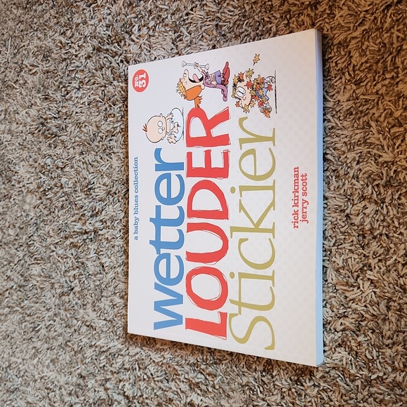 A Baby Blues Collection Wetter Louder Stickier Comic Strip Book - Picture 1 of 6